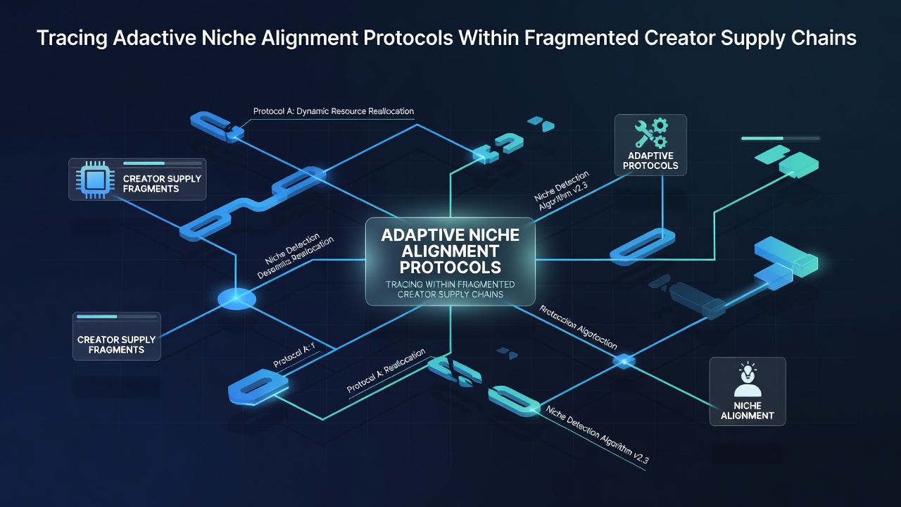 Tracing Adaptive Niche Alignment Protocols Within Fragmented Creator Supply Chains